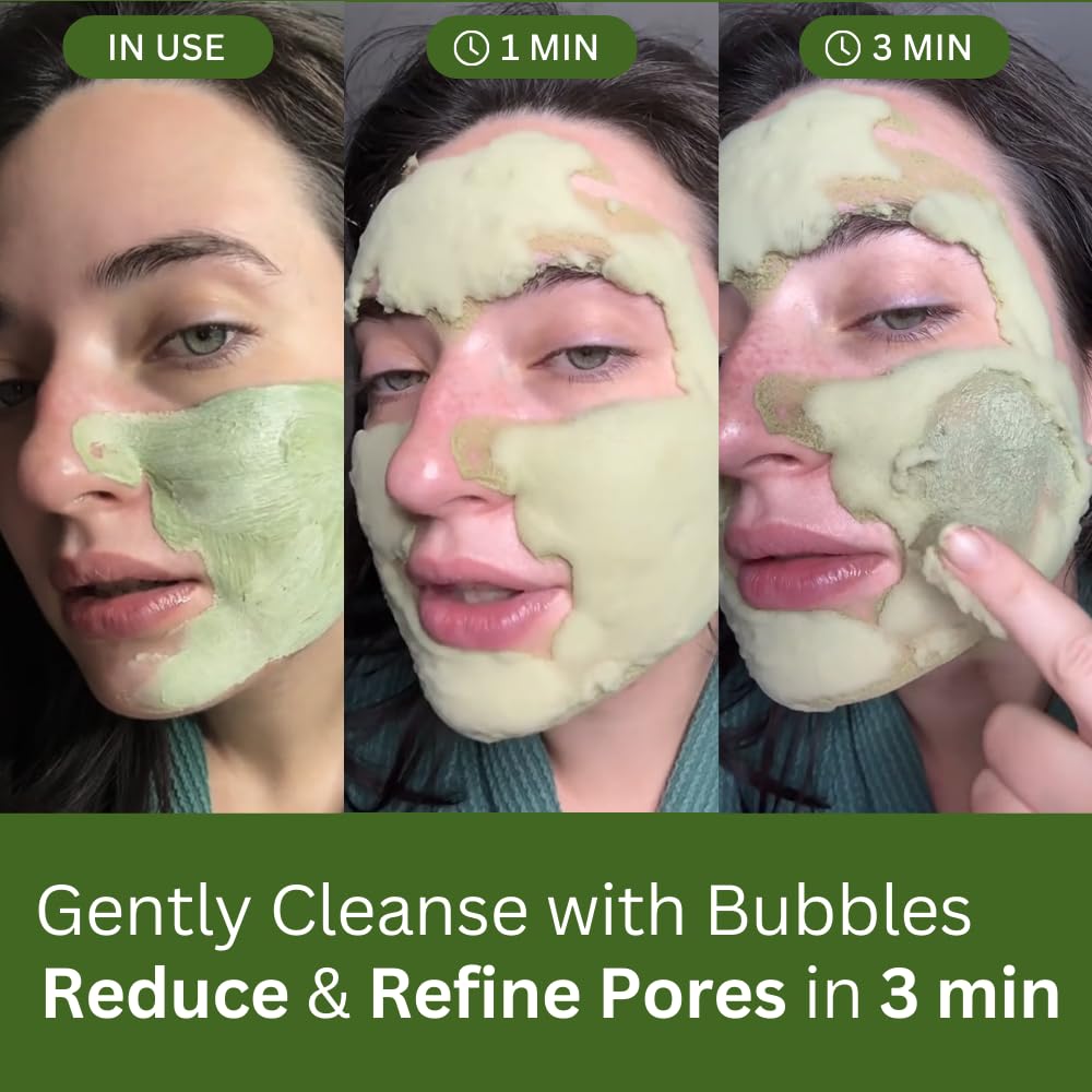 Holy Basil Bubble Cleansing Mask